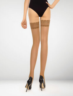 Cento 20 Denier Hold Ups - Tan